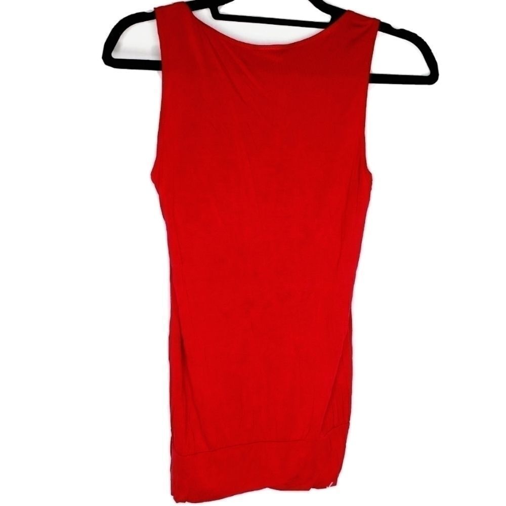 Wrapper Blouse - Red - image 2